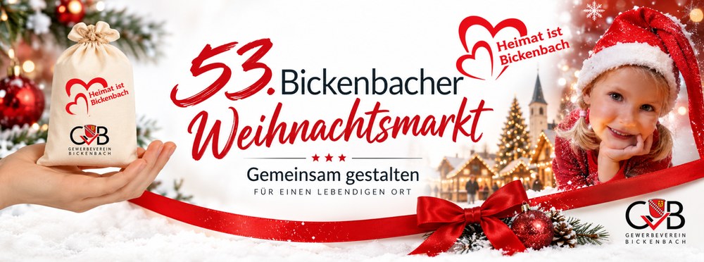 53. Bickenbacher Weihnachtsmarkt 2026